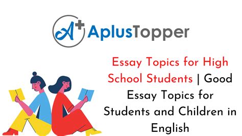 essay topics  high school students topics  ideas  essay