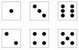 Dice Printable Dots Template Clipartbest Clipart sketch template