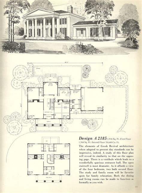 vintage house plans  southern house plans colonial house plans vintage house plans