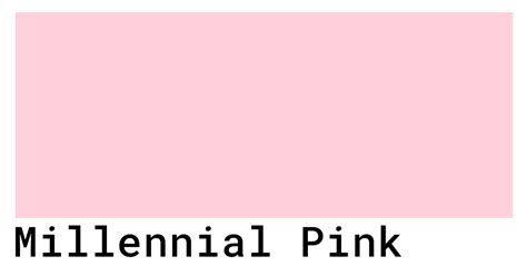 millennial pink color codes  hex rgb  cmyk values