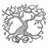 Yggdrasil Vectorified sketch template