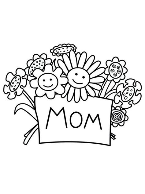 mothers day coloring pages printable  coloring sheets