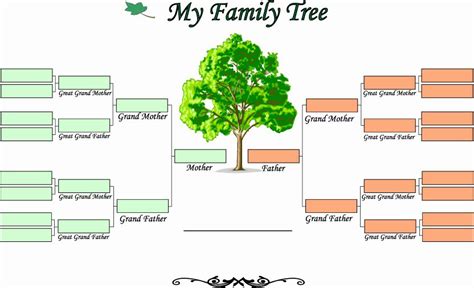 blank family tree chart awesome printable blank family tree family