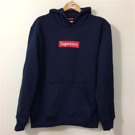 supreme blue fw hoodie