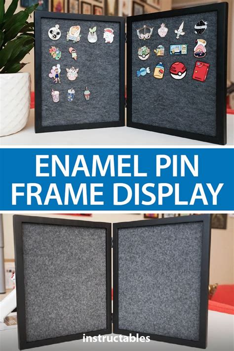 enamel pin frame display pin collection displays disney