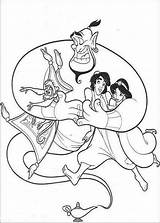 Aladdin Genie 101coloring Hug Coloringbay sketch template