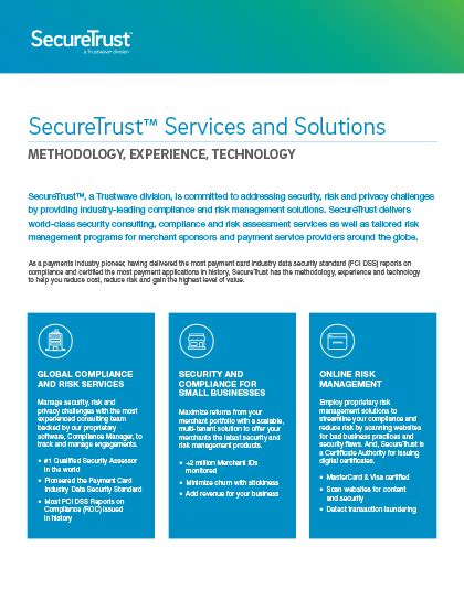 securetrust services and solutions securetrust