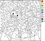 Color Number Winter Coloring Nicole Numbers Pages Florian sketch template