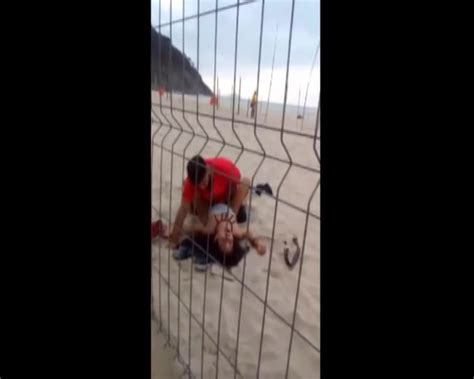 guarda flagra casal de turistas transando na praia cnn amador