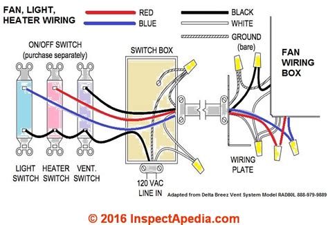 nutone exhaust fan model  wiring diagram wiring diagram pictures