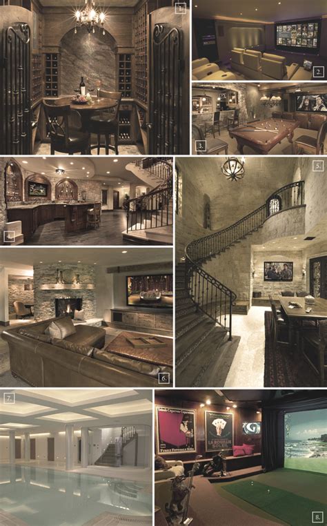 luxury basement interior designs home tree atlas
