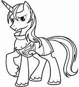 Coloring Pages Pony Little Armor Shining Boy Twilight Unicorn Kids Sparkle Print Girls Book Colouring Ponies Posing Printable Cartoon Sheets sketch template