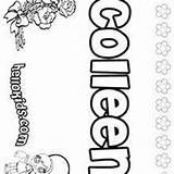 Coloring Colleen Pages Evie Hellokids Cassie Claire Connie Sheets Girls Names Cecilia Ezrah sketch template