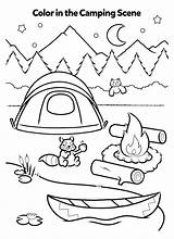 Printables Preschool Campfire Scholastic Smores Mores Scout Arkuszy Scenery Lesson Childrens 101activity Basecampjonkoping sketch template