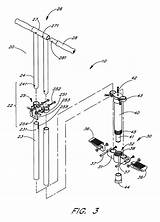 Drawing Patents Pogo Stick sketch template