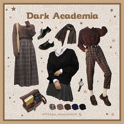 dark aesthetic outfits dark academia outfits moodboard aesthetic fashion aesthetic clothes