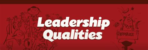 infographic leadership qualities — active presence
