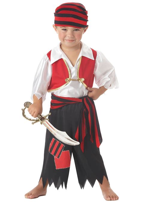 boys  seas pirate fancy dress costume  young