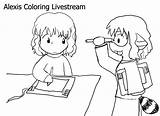 Chibisilverwings Livestream sketch template