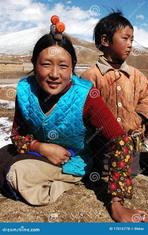 tibetans editorial stock photo image  lhasa costumes