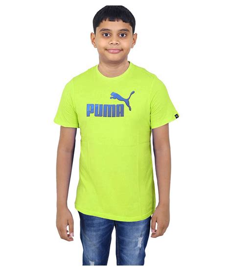 puma green boys  shirt buy puma green boys  shirt    price snapdeal