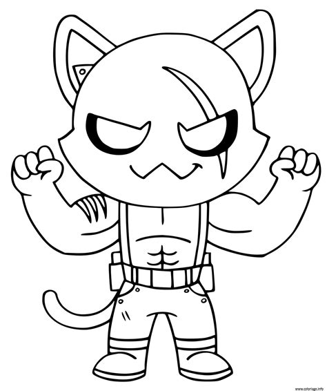 coloriage shadow meowscles fortnite jecoloriecom
