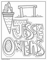 Jesse Owens Medals Classroomdoodles sketch template