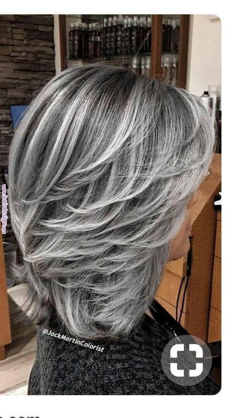 cabelo hair styles gray hair highlights silver hair color