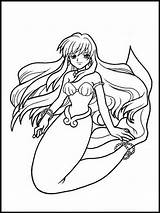 Melody Mermaid Coloring Seç Pichi sketch template