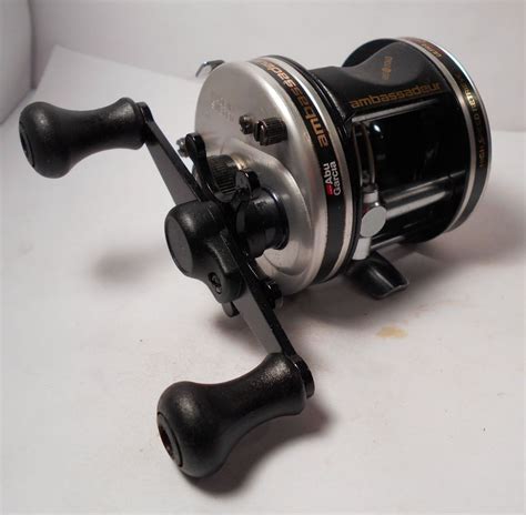 vintage abu garcia ambassadeur   baitcasting bass fishing reel baitcast fishing reels