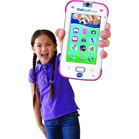 vtech kidicom max childrens kids toy phone smartphone pink gb
