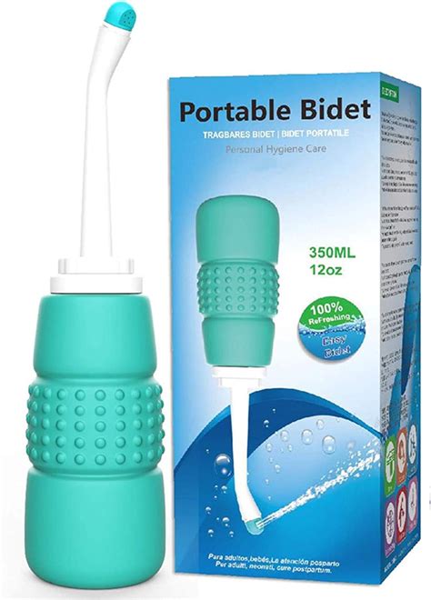 Travel Perineal Spray Squirt Bottle With 2 Nozzles，upside Down Peri