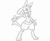 Lucario Coloring Pages Character Skill Pokemon Another Getdrawings Drawing Temtodasas sketch template