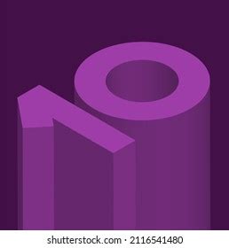 number  purple color dark stock illustration  shutterstock