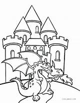 Castle Coloring Pages Medieval Barbie Sheet Getdrawings sketch template