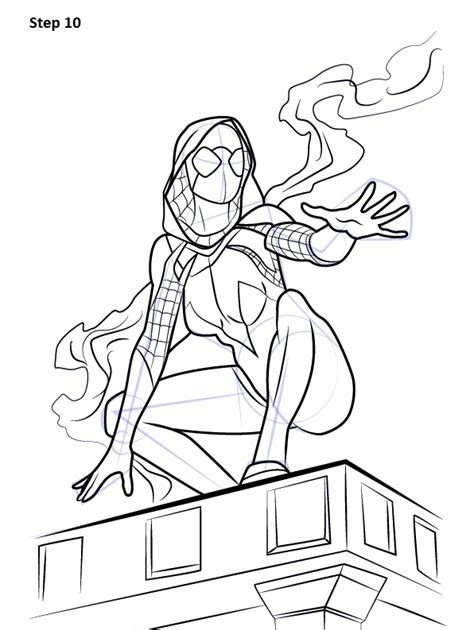 spider girl coloring pages roseanne tillman