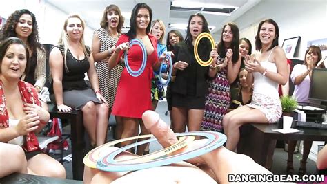 Ladies Play A Game Of Ring Toss With Cock Hd From Dancing Bear