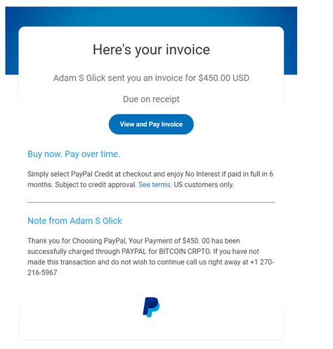 Paypal Invoice Scam 5 10 2022 – Phishing Net