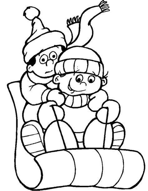 winter coloring pages coloring pages  kids