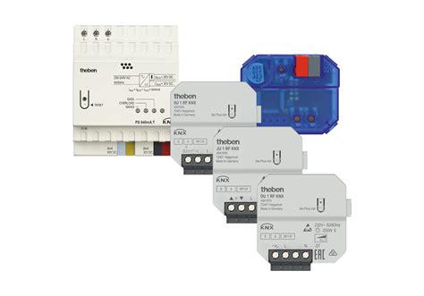 knx set  knx rf system devices knx home  building control theben