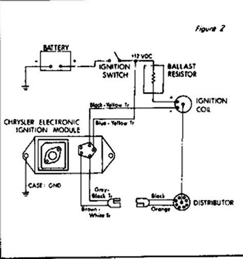 dodge electronic ignition wiring diagram