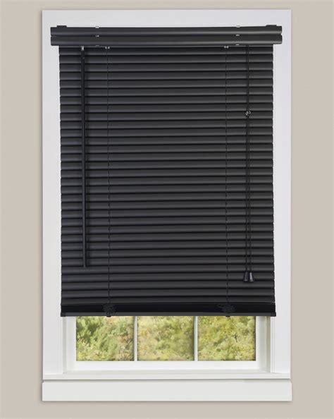 window blinds mini blinds  slats black venetian vinyl blind walmartcom