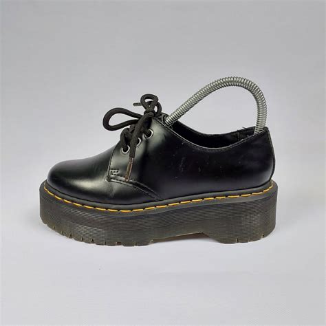 dr martens  quad platforms womens fashion footwear boots  carousell