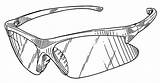 Goggles Patentimages Glasses sketch template