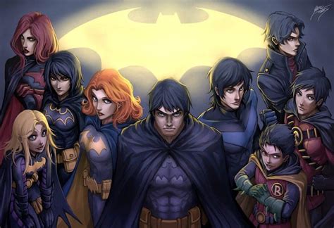 batmans top  batfamily members comics amino