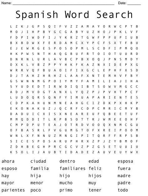 spanish word search wordmint