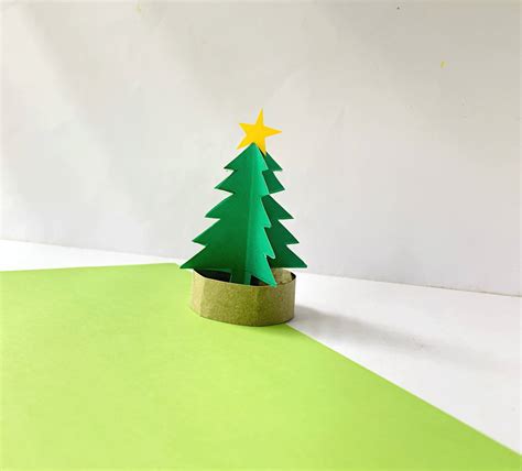 fun  easy  paper christmas tree craft  kids