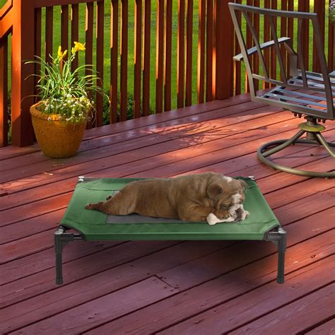 petmaker elevated pet bed portable raised  style bed   slip