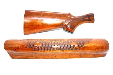 remington  ga wood stock forend gun part pros
