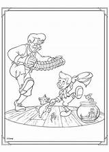 Pinocchio Geppetto Coloring Pages Print Color Hellokids Para Disney Pinocho Imprimir sketch template